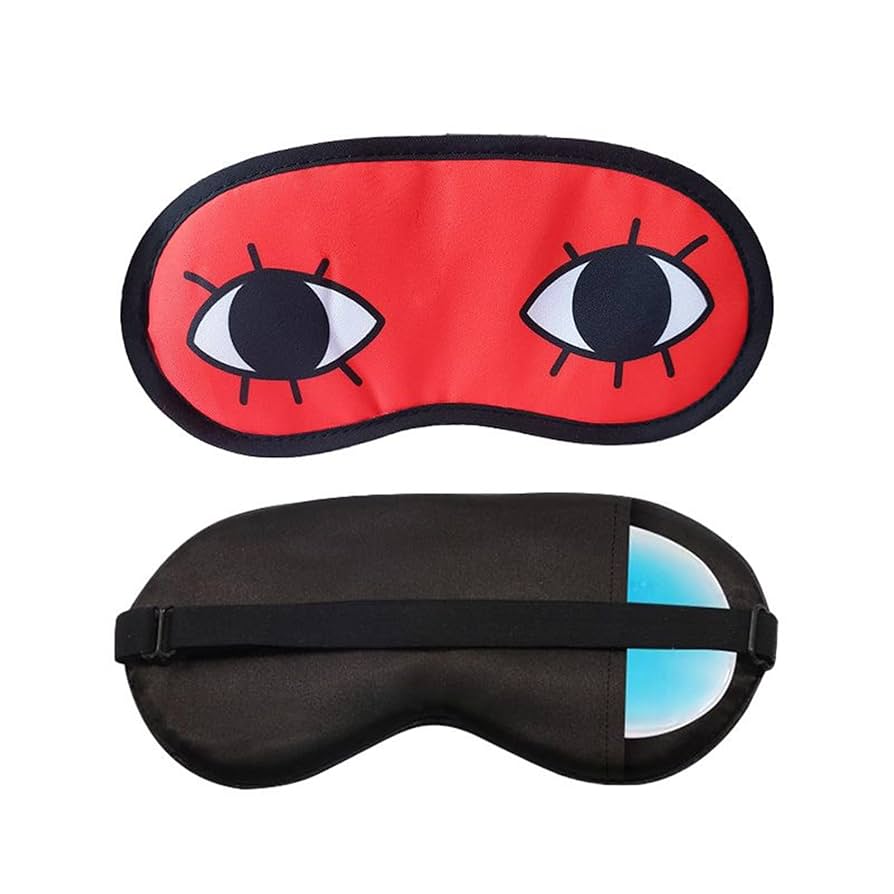 Dスリープマスク❣️牡丹の花❣️100% 遮光 輪郭のあるスリープ アイマスク Dスリープマスク❣️牡丹の花❣️100% 遮光 輪郭のあるスリープ